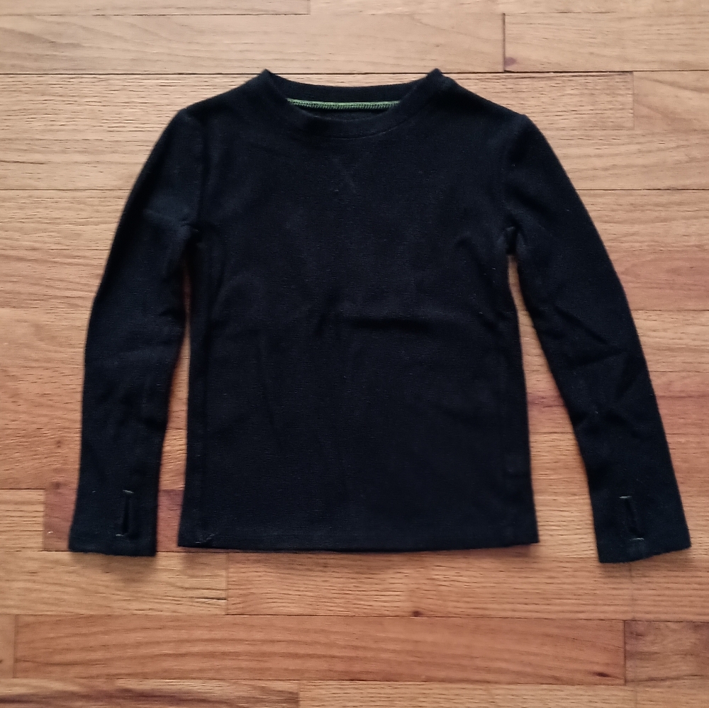 3/$10 ⭐ Kids Black Climate Right Long Sleeve Shirt Sweater Top Small